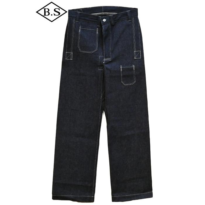 ウエアハウス　ジョングラッコー　デニム　ワークパンツ　美品 John Gluckow ✖️ Warehouse 1910's Netmaker's Trouser's