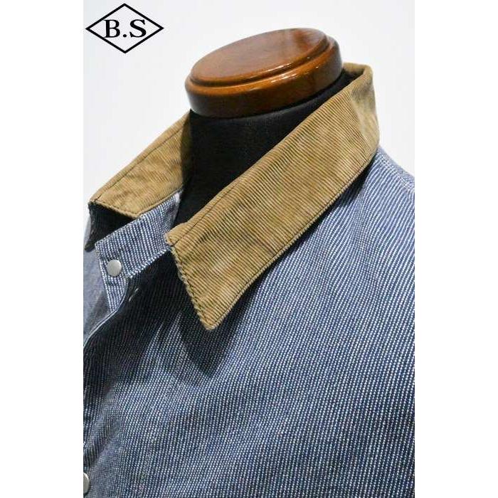 ジョングラッコー ウエアハウス アウター John Gluckow by WAREHOUSE Lot JG-38 The Snap-tite Chore Jacket ワッペン付の画像