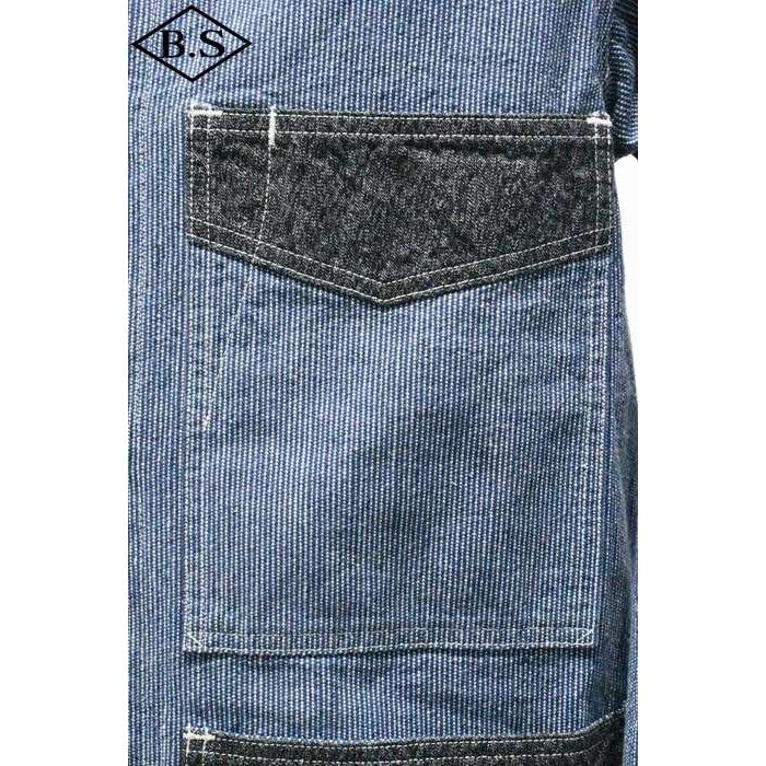 ジョングラッコー ウエアハウス アウター John Gluckow by WAREHOUSE Lot JG-38 The Snap-tite Chore Jacket ワッペン付の画像