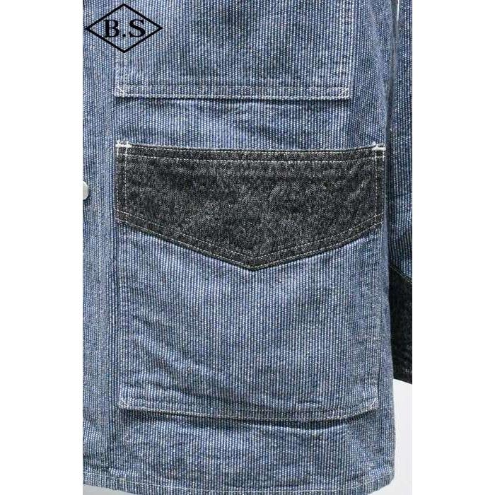ジョングラッコー ウエアハウス アウター John Gluckow by WAREHOUSE Lot JG-38 The Snap-tite Chore Jacket ワッペン付の画像