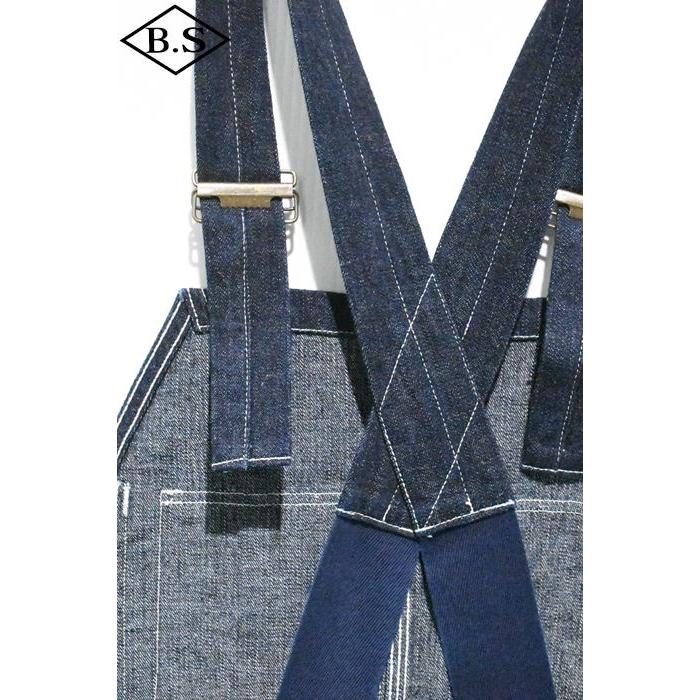 ジョングラッコー ウエアハウス John Gluckow by WAREHOUSE オーバーオール Lot JG-41 Strongarm Reinforced Overalls インディゴデニムの画像