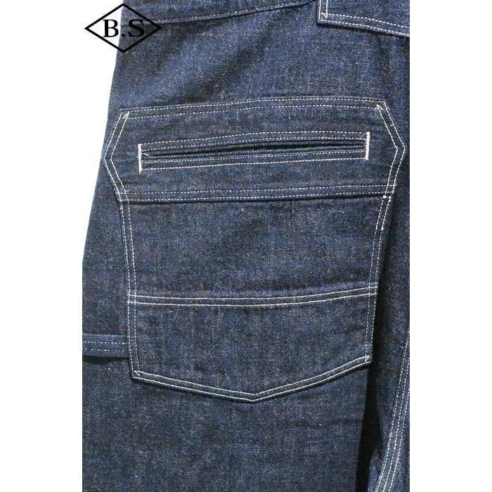 ジョングラッコー ウエアハウス John Gluckow by WAREHOUSE オーバーオール Lot JG-41 Strongarm Reinforced Overalls インディゴデニムの画像