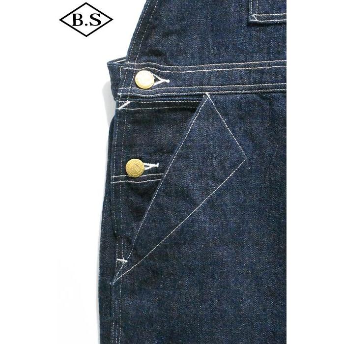 ジョングラッコー ウエアハウス John Gluckow by WAREHOUSE オーバーオール Lot JG-41 Strongarm Reinforced Overalls インディゴデニムの画像