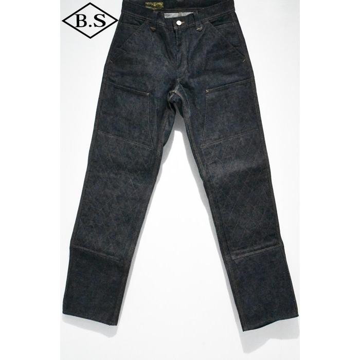 ウエストライド WESTRIDE ジーンズ RELAX PADD PANTS BLUE