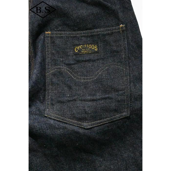 ウエストライド WESTRIDE ジーンズ RELAX PADD PANTS BLUE