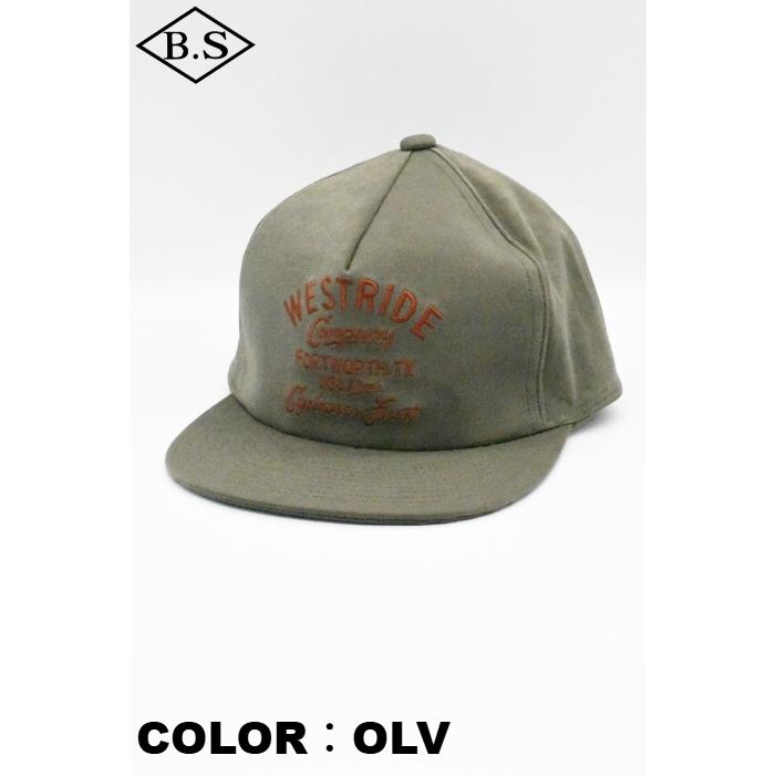 ウエストライド WESTRIDE キャップ 25FW BB CAP7:EMB WR COMPANY