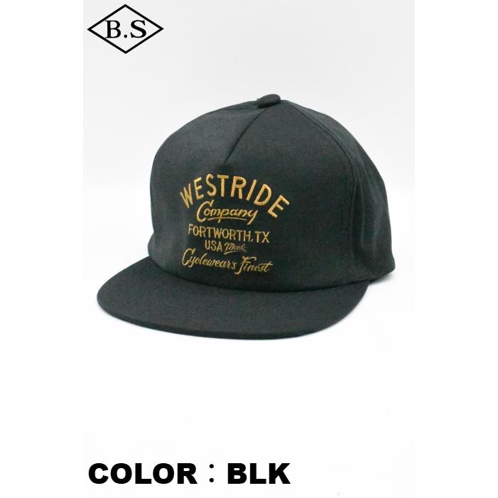 ウエストライド WESTRIDE キャップ 25FW BB CAP7:EMB WR COMPANY