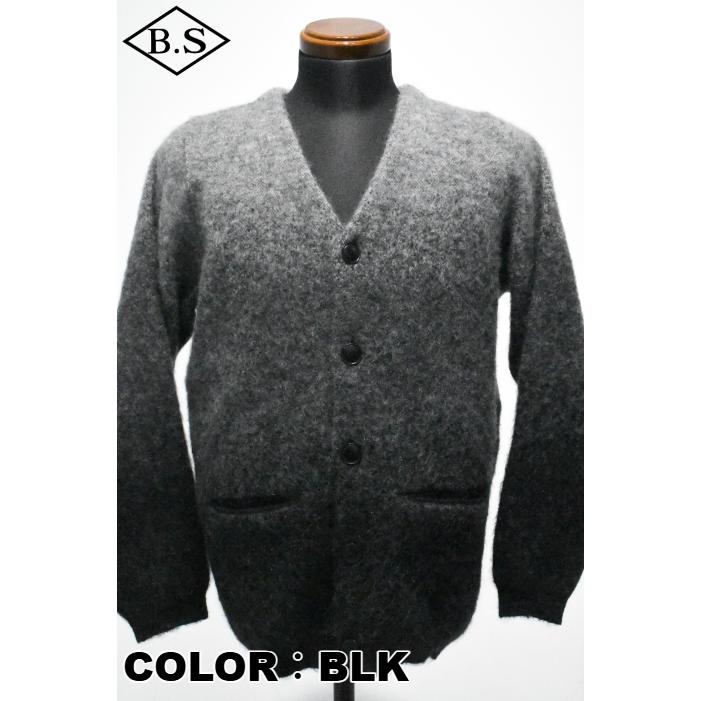 ウエストライド WESTRIDE セーター 25FW VINTAGE MOHAIR GRADIENT CARDIGANの画像