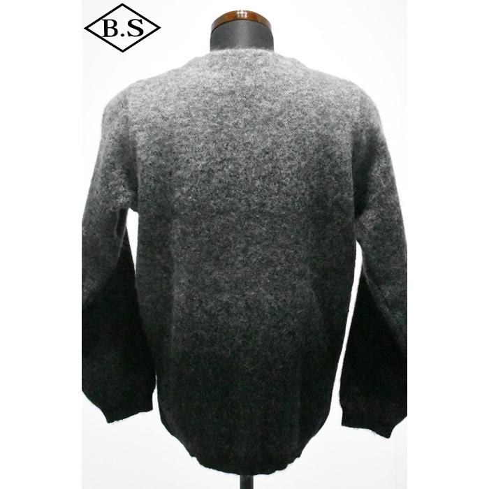 ウエストライド WESTRIDE セーター 25FW VINTAGE MOHAIR GRADIENT CARDIGANの画像