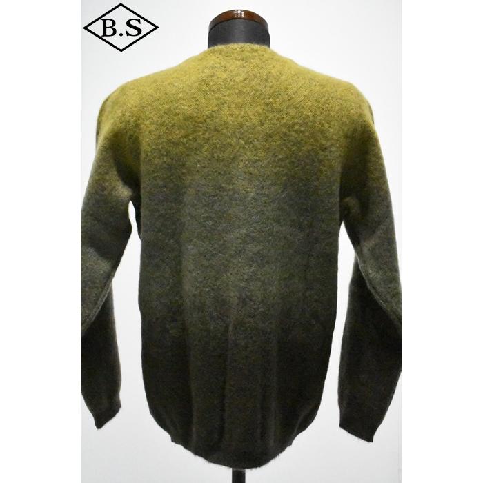 ウエストライド WESTRIDE セーター 25FW VINTAGE MOHAIR GRADIENT CARDIGANの画像