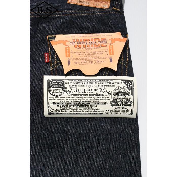 ウエストライド WESTRIDE ジーンズ 1953XX BLUE DENIM : BarnStormer2