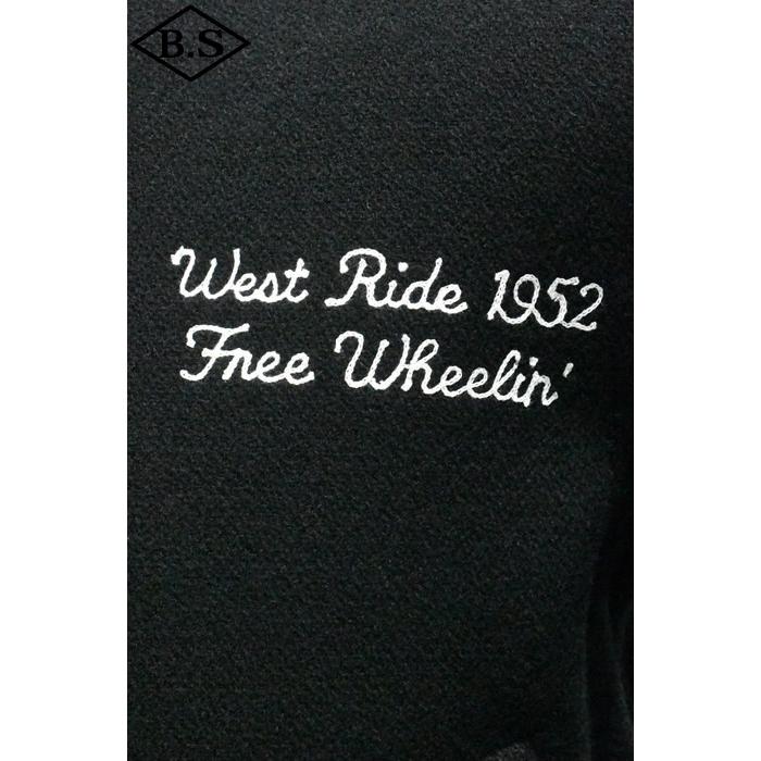 ウエストライド WESTRIDE アウター 2026 NEW YEAR LIMITED WR AWARD JKT: THE RUMBLE OF THE BEGINNING BLKの画像