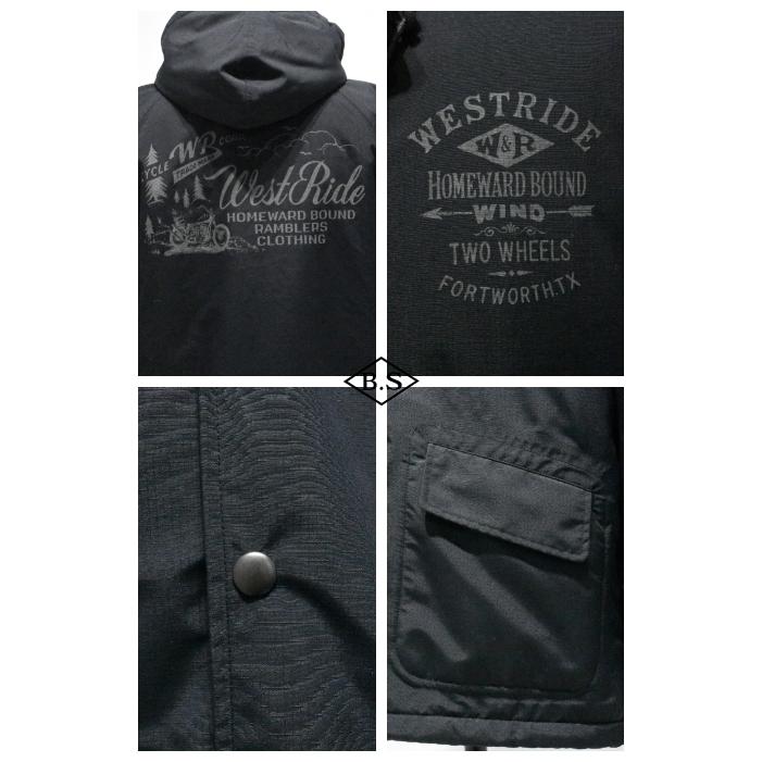ウエストライド WESTRIDE アウター CYCLE FUR WINDBREAKER HOODIEの画像