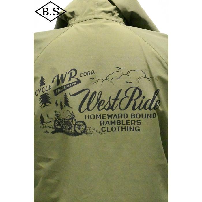 ウエストライド WESTRIDE アウター CYCLE FUR WINDBREAKER HOODIEの画像