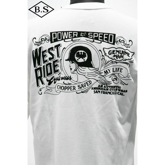 ウエストライド WESTRIDE 長袖Tシャツ POWER DRY LONG TEE-2: AND