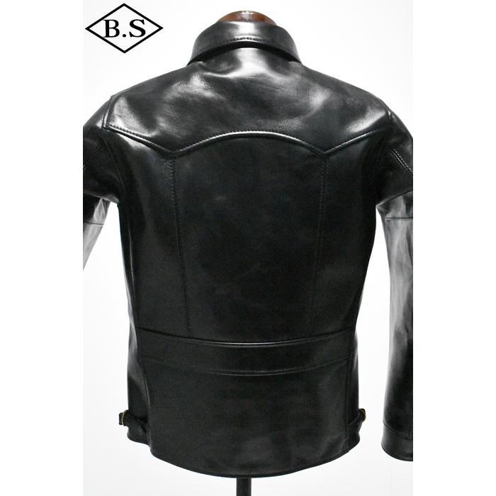 WESTRIDE REFUGIO(40) BKH3 ホースハイド ウエストライド WESTRIDE レザージャケット REFUGIO BKH3 HORSEHIDE