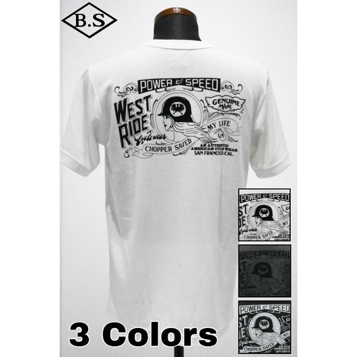ウエストライド WESTRIDE Tシャツ POWER DRY TEE-2: AND SPEED