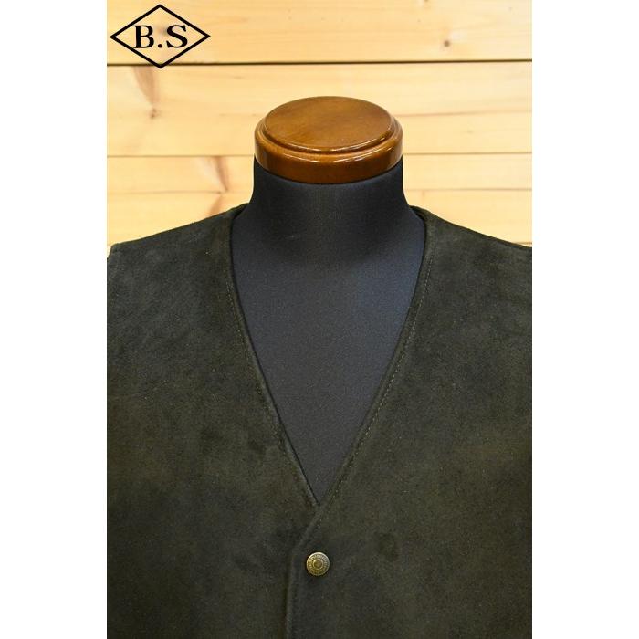 ワイツーレザー Y'2 LEATHER レザーベスト TV-02 STEER SUEDE VEST
