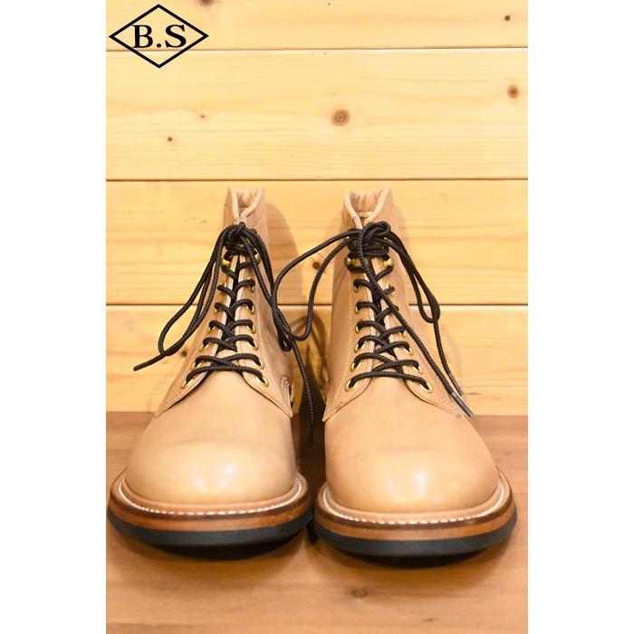 ワイツーレザー Y’2 LEATHER ブーツ KS-02 KAKISHIBU HORSE WORK BOOTS  KAKISHIBU 柿渋の画像