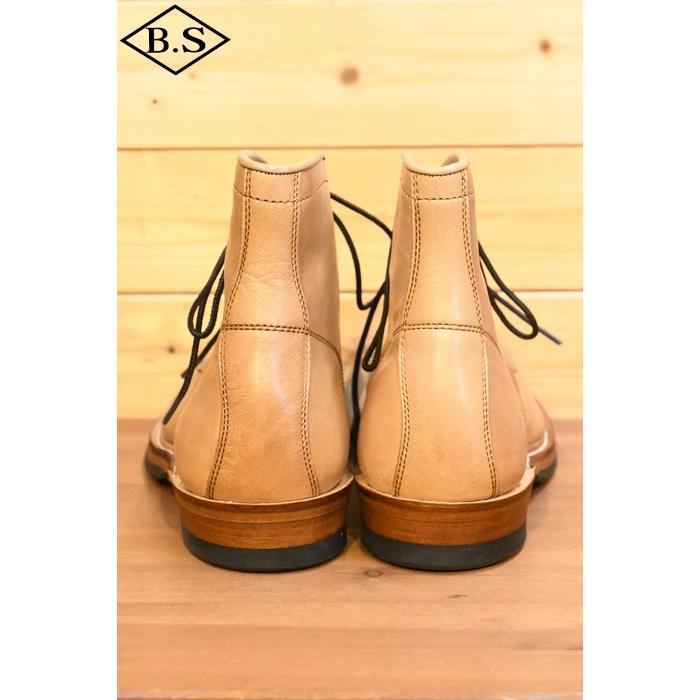 ワイツーレザー Y’2 LEATHER ブーツ KS-02 KAKISHIBU HORSE WORK BOOTS  KAKISHIBU 柿渋の画像