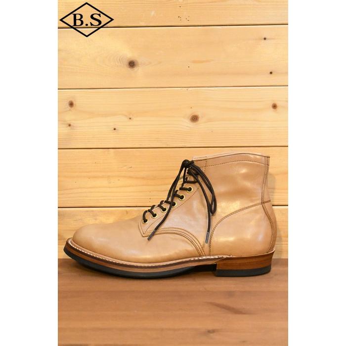 ワイツーレザー Y’2 LEATHER ブーツ KS-02 KAKISHIBU HORSE WORK BOOTS  KAKISHIBU 柿渋の画像