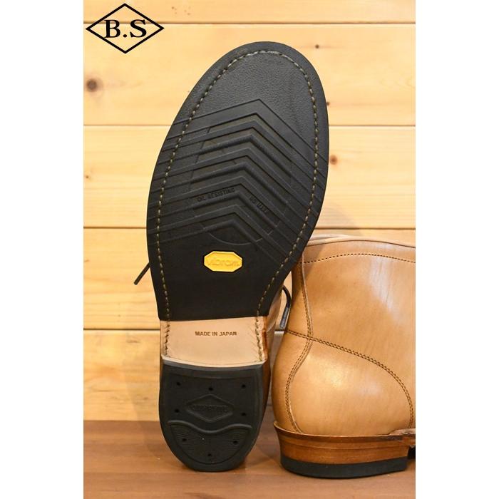 ワイツーレザー Y’2 LEATHER ブーツ KS-02 KAKISHIBU HORSE WORK BOOTS  KAKISHIBU 柿渋の画像
