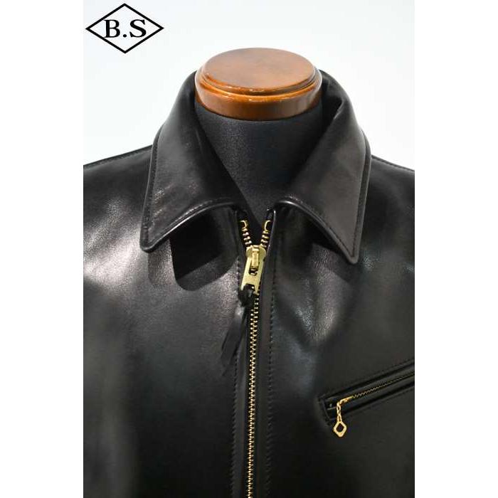 ワイツーレザー Y’2 LEATHER レザージャケット HVR-42 HV HORSE SINGLE RIDERS BLACKの画像