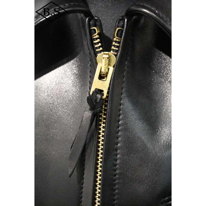 ワイツーレザー Y’2 LEATHER レザージャケット HVR-42 HV HORSE SINGLE RIDERS BLACK 大きいサイズ44の画像