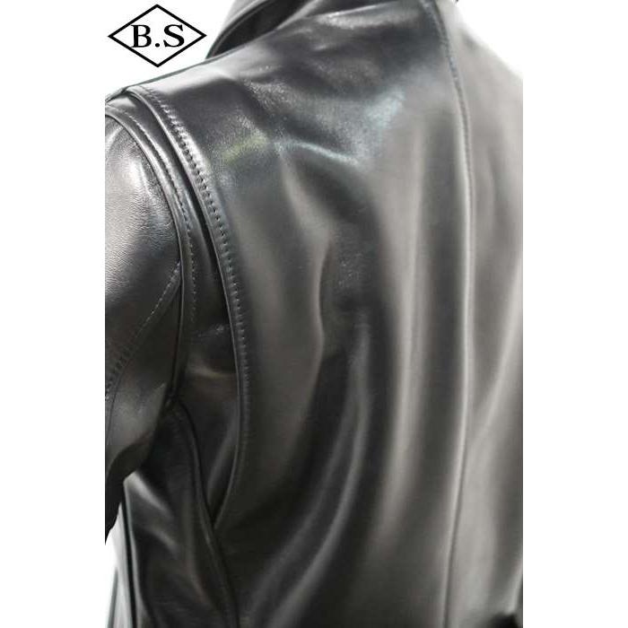 ワイツーレザー Y’2 LEATHER レザージャケット HVR-42 HV HORSE SINGLE RIDERS BLACK 大きいサイズ44の画像
