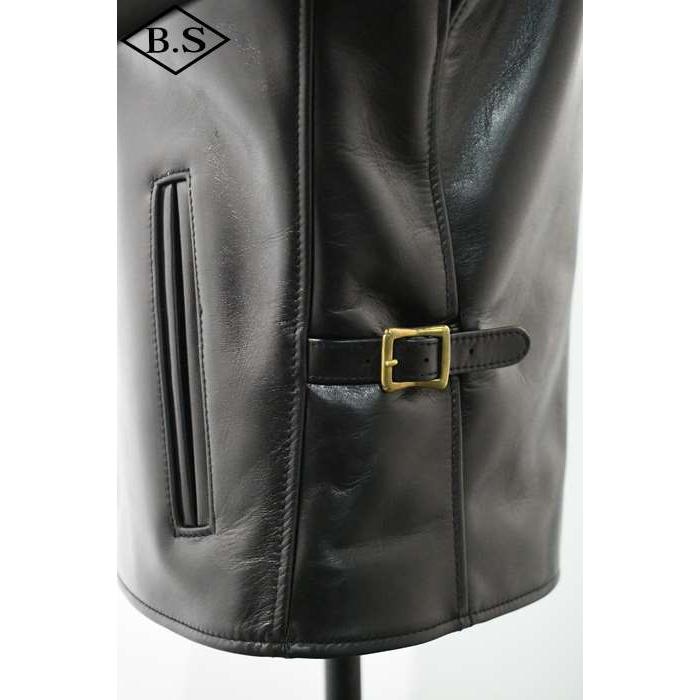 ワイツーレザー Y’2 LEATHER レザージャケット HVR-42 HV HORSE SINGLE RIDERS BLACK 大きいサイズ44の画像