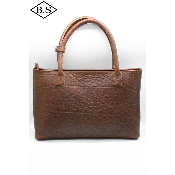 ワイツーレザー Y'2 LEATHER バッグ BG-21 BULLHIDE TOTE BAG BROWN
