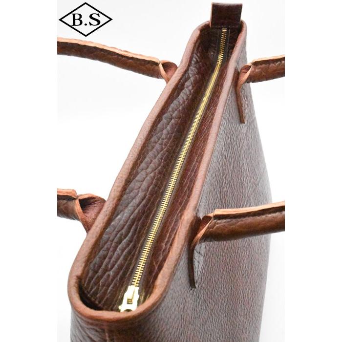 ワイツーレザー Y'2 LEATHER バッグ BG-21 BULLHIDE TOTE BAG BROWN