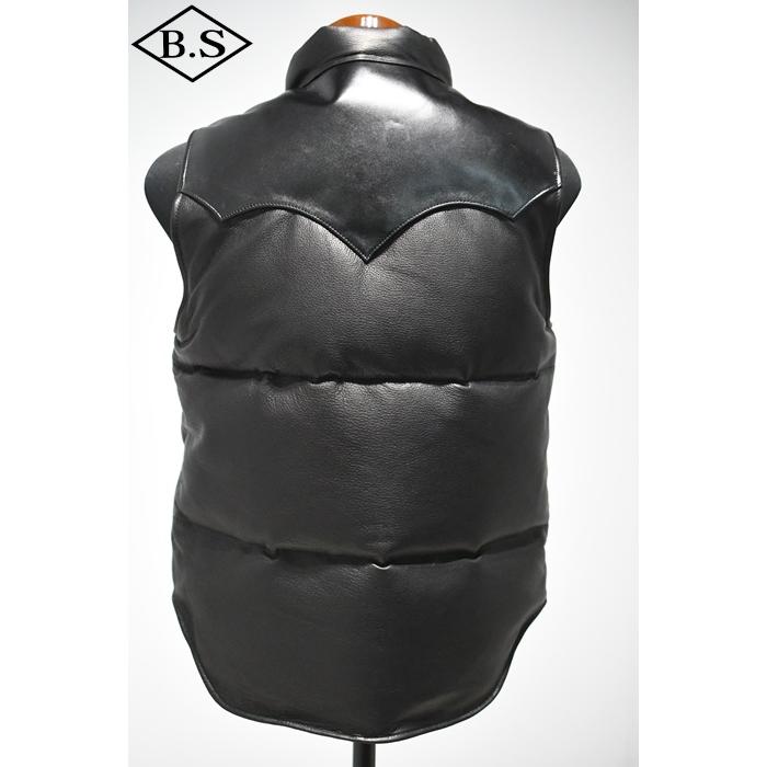 ワイツーレザー Y'2 LEATHER SV-01 STEER OIL×HORSE HIDE DOWN VEST