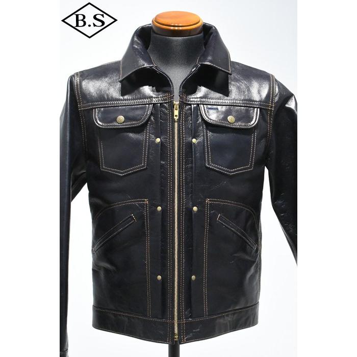 ワイツーレザー レザージャケット Y'2 LEATHER IB-161 INDIGO HORSE