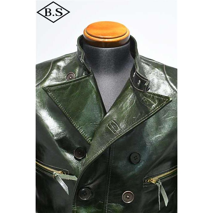 【美品✨】PAIR SLOPE 2way ライダースジャケット ライナー 緑 20251020145425_P1044264.JPG