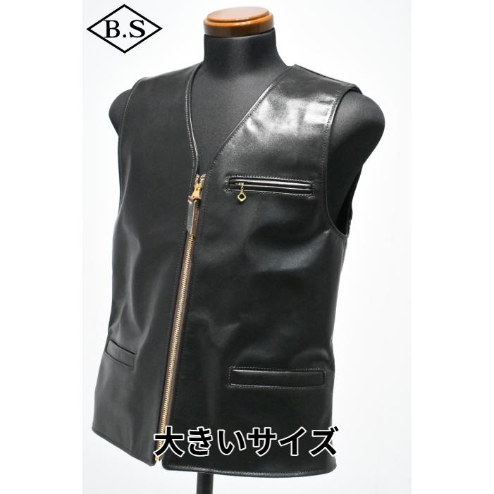 ワイツーレザー Y'2 LEATHER レザーベスト PV-05 VINTAGE HORSE LIGHT