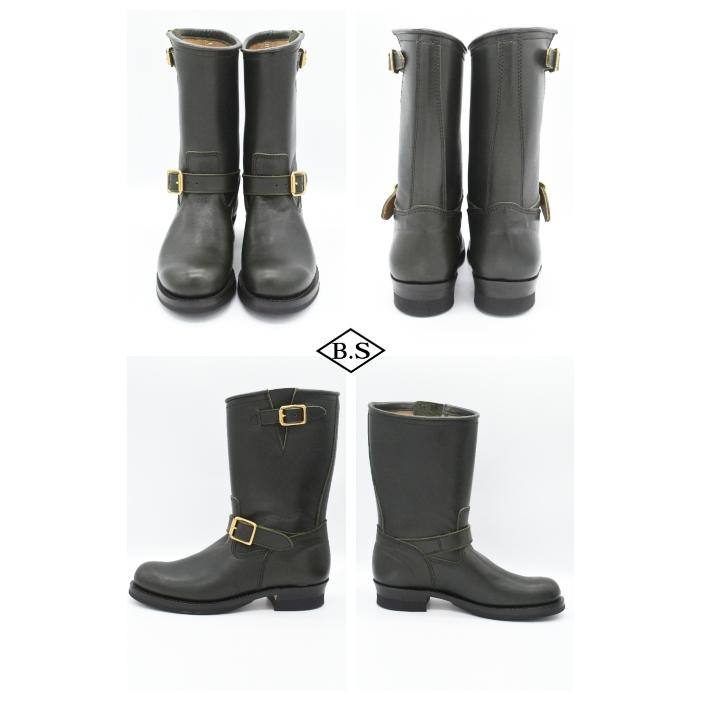 ワイツーレザー Y’2 LEATHER エンジニアブーツ EB-01 ECO HORSE ENGINEER BOOTSの画像