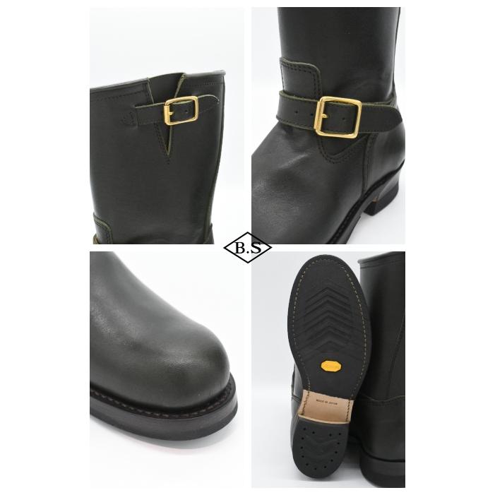 ワイツーレザー Y’2 LEATHER エンジニアブーツ EB-01 ECO HORSE ENGINEER BOOTSの画像