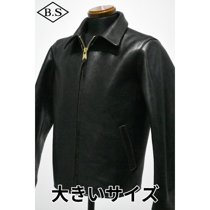 た*ん様 Y2LEATHER ブラックレザージャケット ワイツーレザー　38 ワイツーレザー Y'2 LEATHER レザージャケット WSR-45 OILED ROUGH