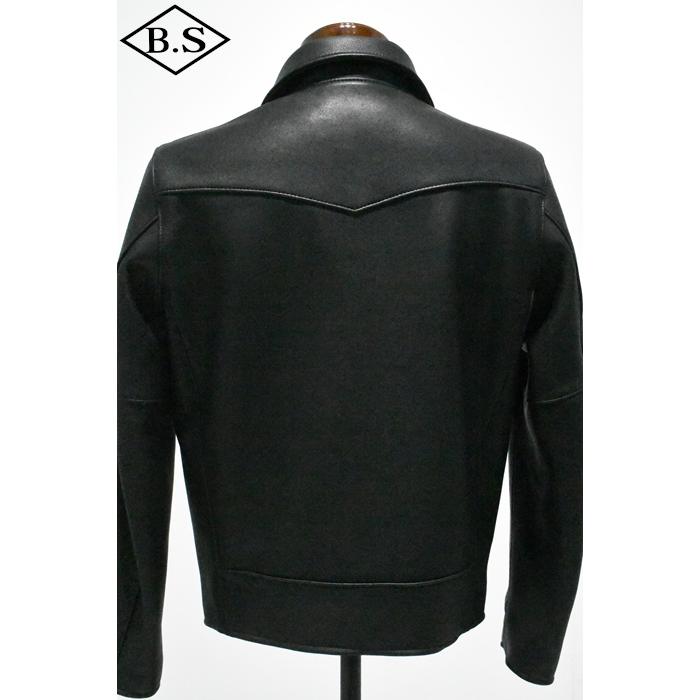 【美品】Y'2 LEATHER ブラック レザー ジャケット ワイツーレザー Y'2 LEATHER レザージャケット SPR-45 SHEEP SKIN