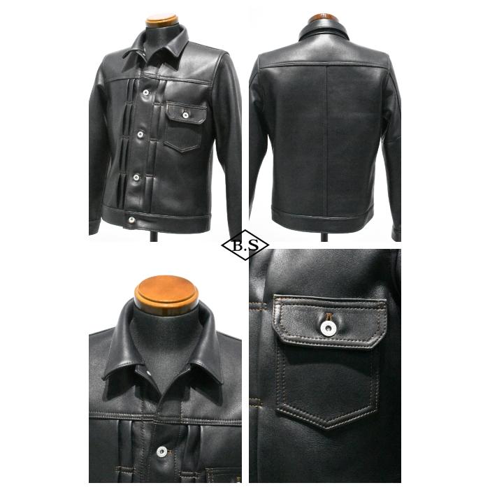 ワイツーレザー Y’2 LEATHER レザージャケット SPB-140 SHEEP SKIN 1ST TYPE JEAN JACKETの画像