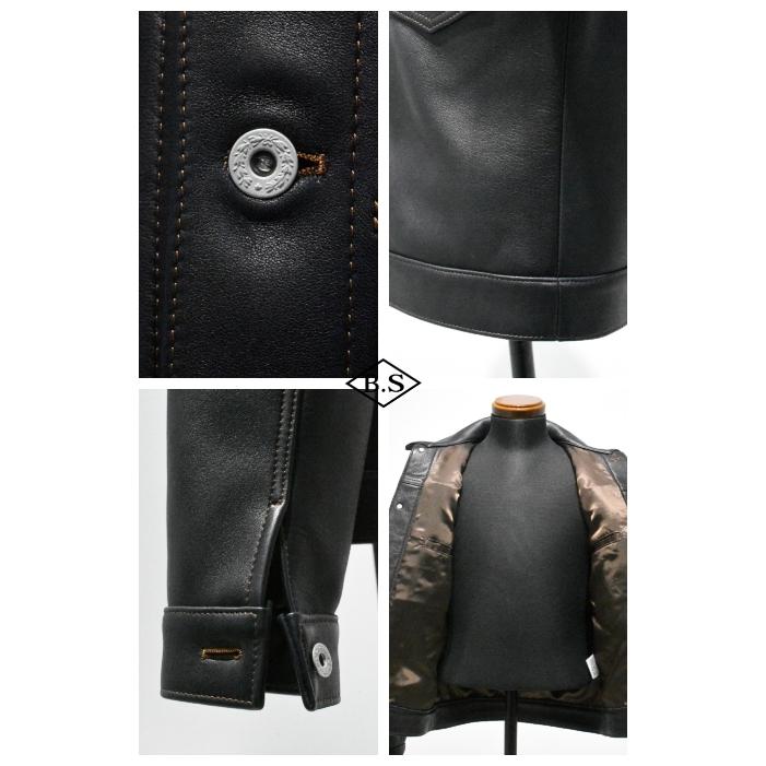 ワイツーレザー Y’2 LEATHER レザージャケット SPB-140 SHEEP SKIN 1ST TYPE JEAN JACKETの画像