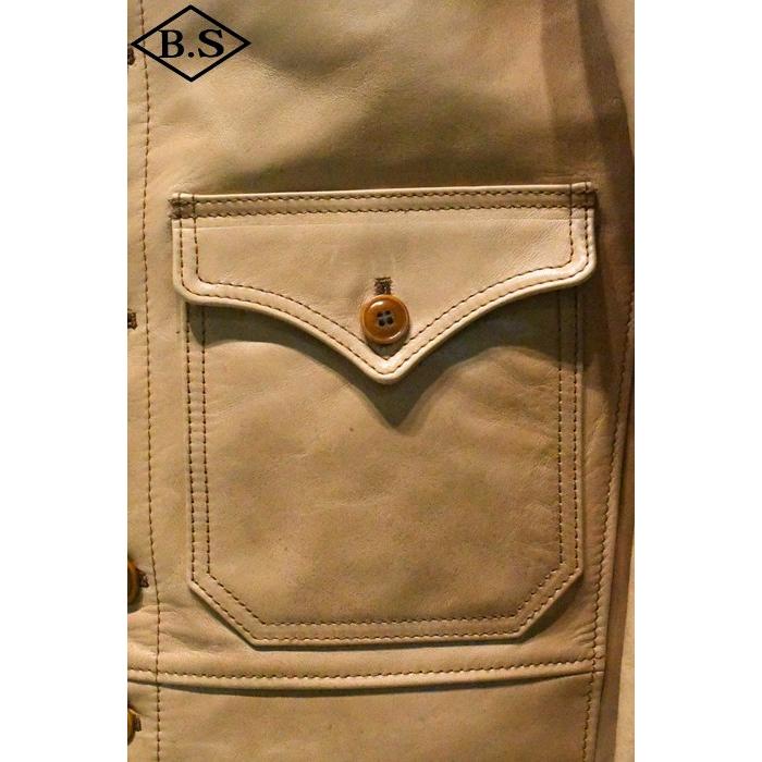 ワイツーレザー Y'2 LEATHER レザージャケット KB-162 PERSIMMON