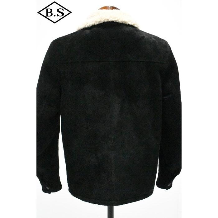 ワイツーレザー Y’2 LEATHER レザージャケット WJ-02 STEER SUEDE LUNCH COAT BLACKの画像