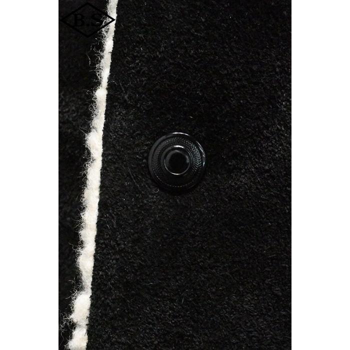 ワイツーレザー Y’2 LEATHER レザージャケット WJ-02 STEER SUEDE LUNCH COAT BLACKの画像