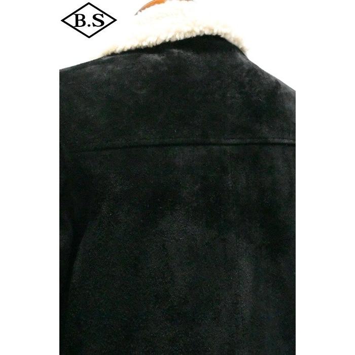 ワイツーレザー Y’2 LEATHER レザージャケット WJ-02 STEER SUEDE LUNCH COAT BLACKの画像