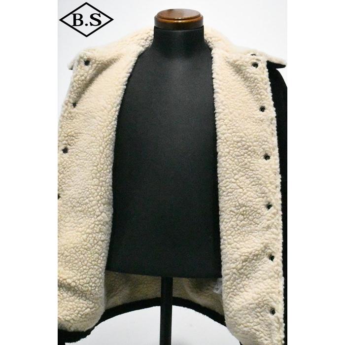ワイツーレザー Y’2 LEATHER レザージャケット WJ-02 STEER SUEDE LUNCH COAT BLACKの画像