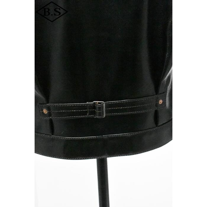 別注 ワイツーレザー Y’2 LEATHER レザージャケット LSB-140 26  ANILINE STEER 1stモデル BLACKの画像