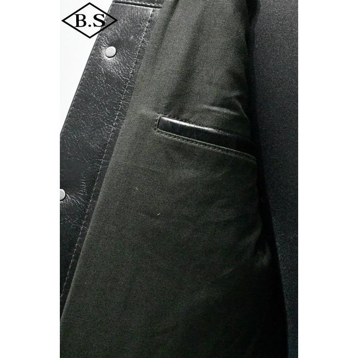 別注 ワイツーレザー Y’2 LEATHER レザージャケット LSB-140 26  ANILINE STEER 1stモデル BLACKの画像