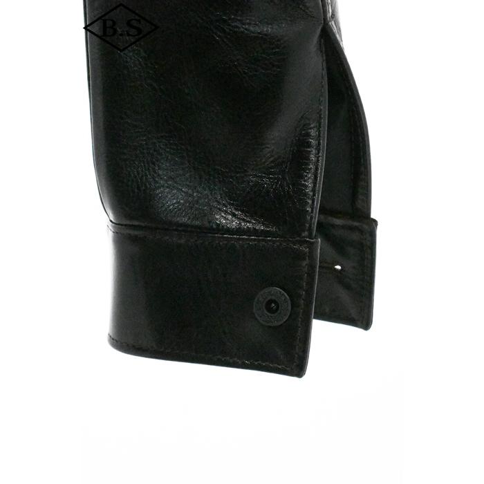 別注 ワイツーレザー Y’2 LEATHER レザージャケット LSB-139 26  ANILINE STEER 3rdモデル BLACKの画像